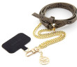 Guess Crossbody popruh PU 4G Chain with Charm,Gold