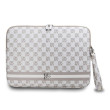 DKNY Checkered Pattern and Stripe 13/14", Beige