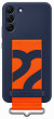 Samsung Silicone Cover with Strap S22+, Navy