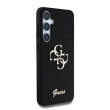 Guess PU Glitter 4G Metal Logo Galaxy S25+, Black