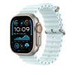 Apple 49mm Ocean Band Natural Tit. Ice Blue