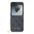 Guess 4G Charm Hard Case Galaxy Z Flip6, Grey