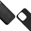 Epico Mag+ Leather Case iPhone 15 Pro Black