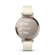 Garmin Lily 2, Cream Gold / Coconut Silicone Band