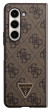Guess Leather Triangle Case Galaxy Z Fold 5, Brown