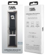Karl Lagerfeld Head NFT řemínek Apple 42/44, Black