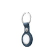 AirTag FineWoven Key Ring Pacific Blue