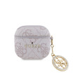 Guess 4G Script PC/PU Charm AirPods 4, Pink