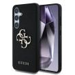 Guess PU Grained 4G Metal Logo Galaxy S25+, Black