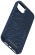 Njord Salmon Leather Case iPhone 14 Plus, Blue