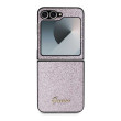 Guess PC/TPU Glitter Flakes Galaxy Z Flip6, Pink