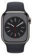 Apple Watch S8 Cell 41mm Graphite Steel, Midnight 