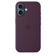 iPhone 16 Silicone Case MagSafe Plum