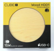 Bezdrátová nabíječka CUBE1 Wood HD01 - Javor