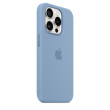 iPhone 15 Pro Silicone Case MagSafe Winter Blue