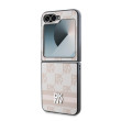 DKNY Checkered Pattern and Stripe Z Flip6, Pink