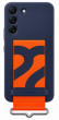 Samsung Silicone Cover with Strap S22, Navy