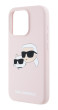 Karl Lagerfeld Double Heads iPhone 15 Pro Max Pink