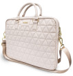 Guess Quilted Computer Bag do velikosti 15", Pink