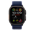 Apple 49mm Blue Trail Loop S/M Black Titanium