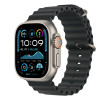 Apple 49mm Ocean Band Natural Tit. Black