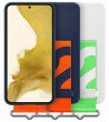 Samsung Silicone Cover with Strap S22, Navy