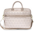 Guess Quilted Computer Bag do velikosti 15", Pink