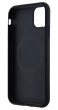 DKNY Repeat Pattern Stack Logo iPhone 11, Black