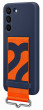 Samsung Silicone Cover with Strap S22, Navy
