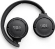 JBL Tune 520BT bezdrátová sluchátka, Black