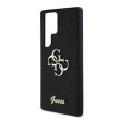 Guess PU Glitter 4G Metal Logo Galaxy S25 U, Black