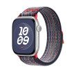 Apple 46mm Nike Sport Loop Blue/Red