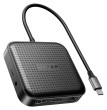 Hyper HD USB4 Mobile Dock, Black