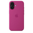 iPhone 16 Silicone Case MagSafe Fuchsia