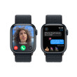 Apple Watch S9 Cell 45mm Midnight Alu,Mid Sport L.