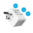 FIXED Voyager cestovní nabíječ 65W EU/UK/USA/AUS