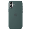 iPhone 16 Plus Silicone Case MagSafe Lake Green