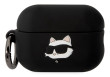 Karl Lagerfeld 3D Logo Choupette Airpods Pro2, BLK