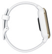 Garmin Venu SQ2, Cream Gold/White Silicone Band