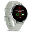 Garmin Venu 3S Silver/Sage Gray, Silicone Band