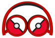 OTL Poké Ball Bluetooth dětská sluchátka