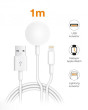 Aligator nabíjecí kabel 2v1 pro iPhone/iPad/Watch