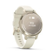 Garmin Lily 2 Active, Lunar Gold/Bone Silicone B.