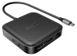 Hyper HD USB4 Mobile Dock, Black