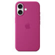 iPhone 16 Silicone Case MagSafe Fuchsia