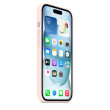 iPhone 15 Silicone Case MagSafe Light Pink