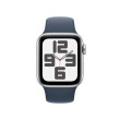 Apple Watch SE Cell 44mm Silver, Blue Sport B, S/M