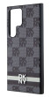 DKNY Checkered Pattern and Stripe Galaxy S24U,Blac