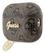 Guess 4G Script Charms PC/PU Airpods Pro 2, Brown