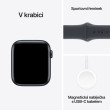 Apple Watch SE 40mm 2024 Midnight, Midnight SB,S/M